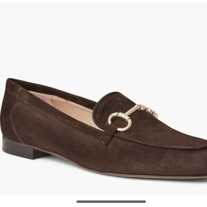Bruno Magli Luna Bit Loafers Suede Brown Women's... Size 10.5